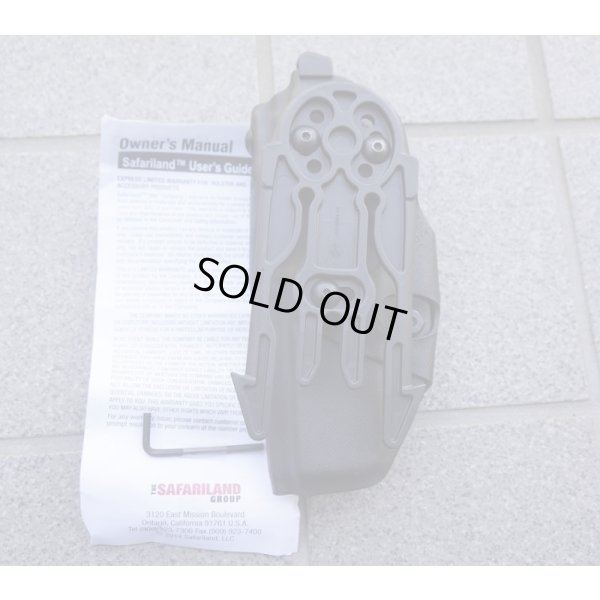 画像2: 米法執行機関放出サファリランド6378ヒップホルスター黒グロック20・グロック21用 新品