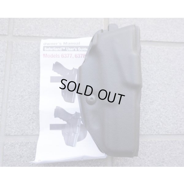 画像1: 米法執行機関放出サファリランド6378ヒップホルスター黒グロック20・グロック21用 新品