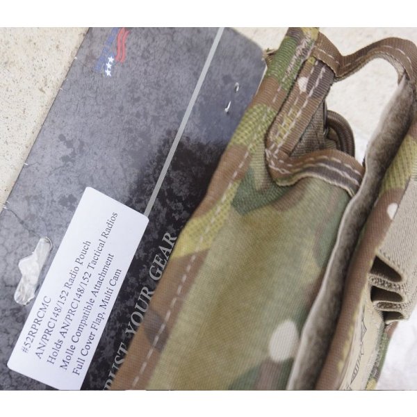 画像3: 米陸軍特殊部隊放出?レイン ラジオポーチMULTICAM迷彩 新品