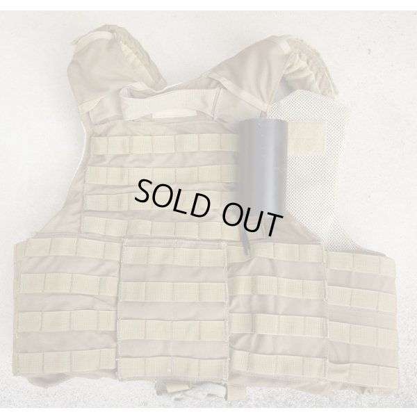 画像2: 米軍放出オードナンス製イーグルFSBEII型LAND CIRAS型ボディアーマーCB(コヨーテブラウン)MEDIUMエントリーツールホルダー付き