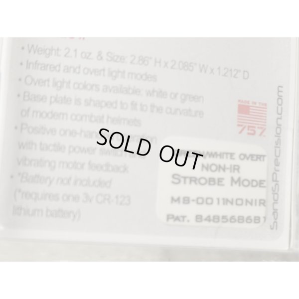 画像3: S&S MS-0011NONIRマンタ ストロボライト グリーンXホワイト新品