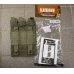 画像2: ブラックホークSTRIKEトリプルMP5マガジンポーチRG新品 (2)