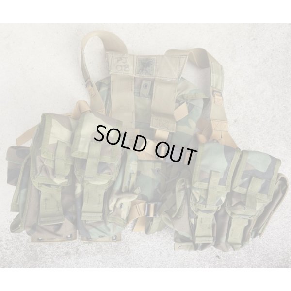 画像1: 米軍放出イーグル エアレスキューベスト ウッドランド迷彩バックパック・医療品付き