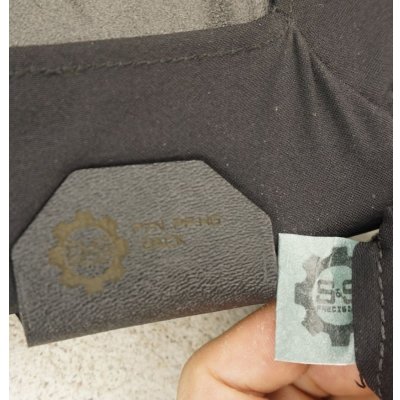 画像5: 映画「ハンガー・ゲーム」使用S&Sプレートフレーム特注仕様 黒(ダミープレート・SOCS付き)