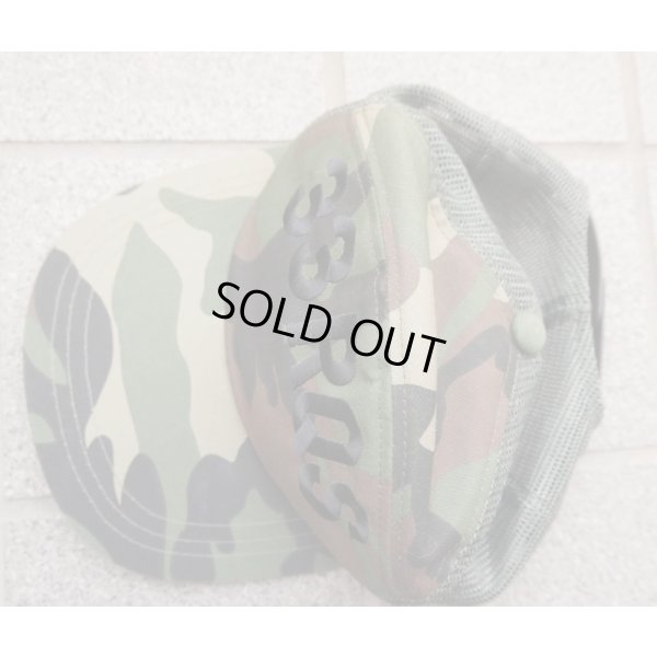 画像2: 米軍 米空軍33RQSベースボールキャップ ウッドランド迷彩 新品