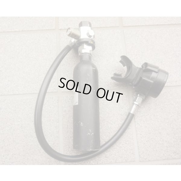 画像2: 米軍USダイバーズSRU-40A/P酸素ボンベ