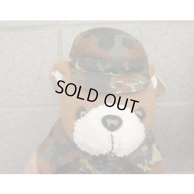 画像3: MFHミリタリー仕様テディベア ドイツ連邦軍フレクター迷彩(フレック迷彩)新品