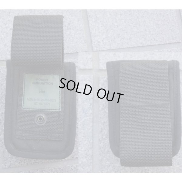 画像2: 英軍 憲兵用ダブルデューティピストルマガジンポーチ黒