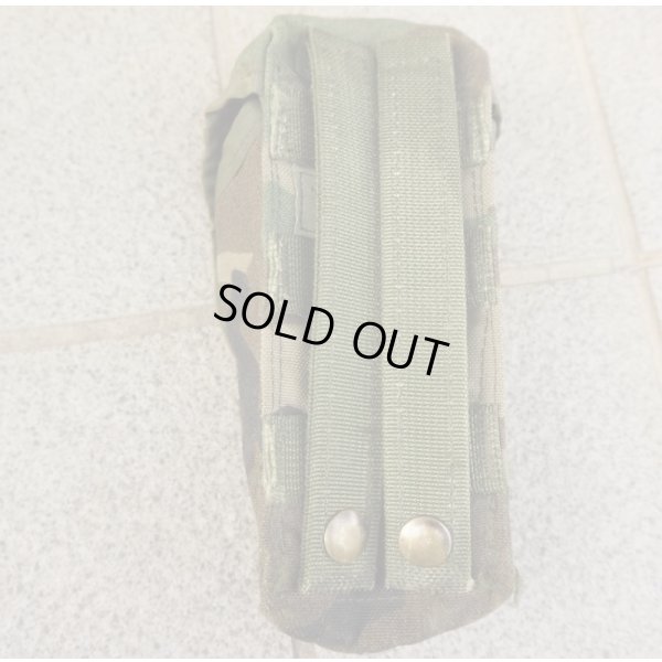 画像2: 米軍MOLLEIIダブルマガジンポーチ ウッドランド迷彩