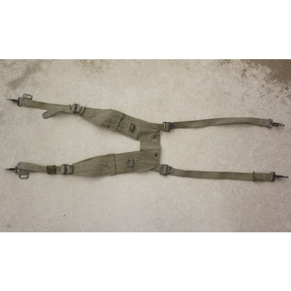 画像1: ギリシャ軍M1971(米軍ベトナム戦争M1956風)サスペンダー
