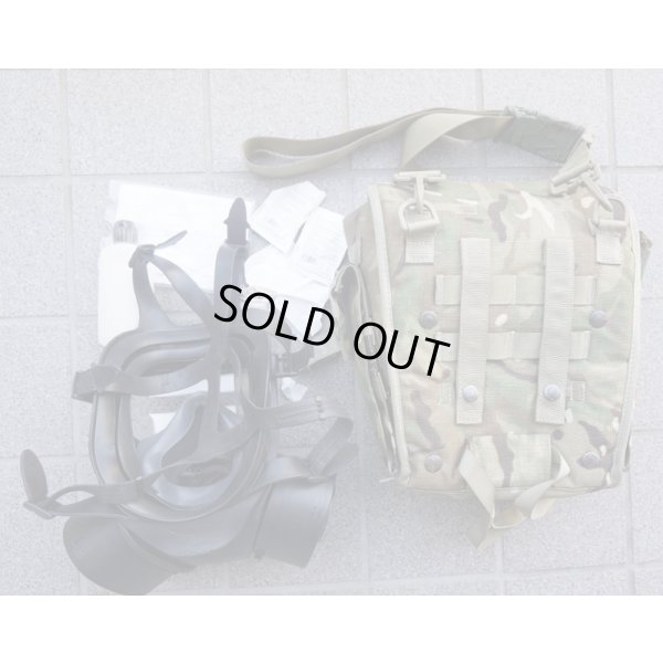 画像2: 英軍GSRレスピレーター(ガスマスク)サイズ2(L寸)付属品多数有り