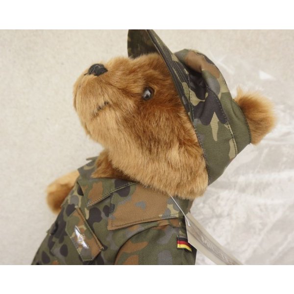 画像3: MIL-TECミリタリー仕様テディベア ドイツ連邦軍フレクター迷彩(フレック迷彩)新品