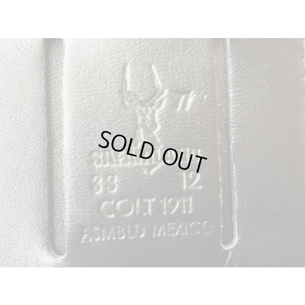 画像3: 米法執行機関放出サファリランド77デューティダブルピストルマガジンポーチ コルトガバメント用