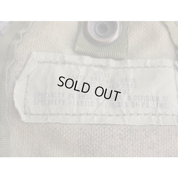 画像3: 米軍MOLLEハンドグレネードポーチ ウッドランド迷彩