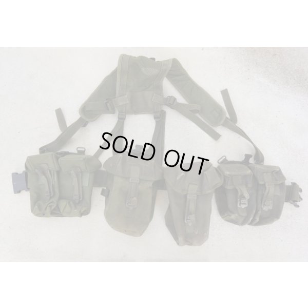 画像1: 英軍OD色PLCEベルトキット ポーチ4個セット