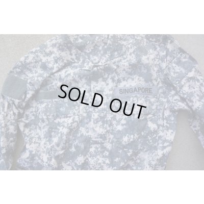 画像4: シンガポール軍 海軍デジタル迷彩 上下セット新品