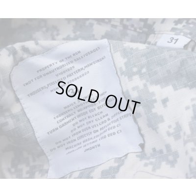 画像6: シンガポール軍 海軍デジタル迷彩 上下セット新品