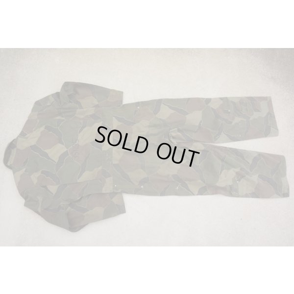 画像2: 韓国軍 海軍海兵隊ブロックパターン迷彩CVCカバーオール