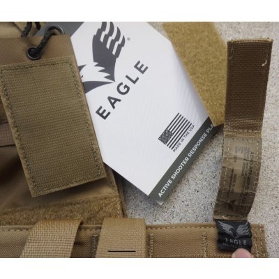 画像7: イーグル アクティブシューターレスポンスプレートキャリアCB(コヨーテブラウン)新品