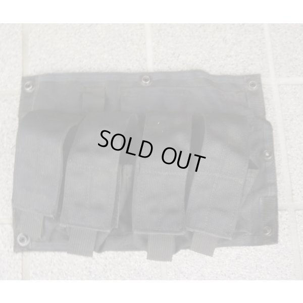 画像1: 英軍?英法執行機関放出?イーグル モジュラーベスト用フラッシュバンパネル黒