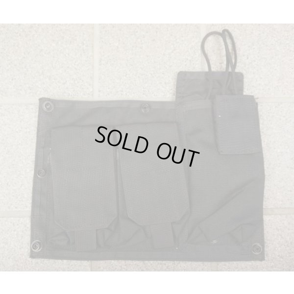 画像1: 英軍?英法執行機関放出?イーグル モジュラーベスト用M14マガジン・ラジオパネル黒