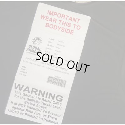 画像6: 英軍UKSF放出SOLO製ボディアーマー グローバルアーマー製ソフトアーマー入り黒MEDIUM