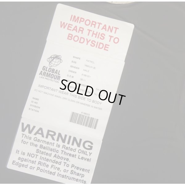 画像6: 英軍UKSF放出SOLO製ボディアーマー グローバルアーマー製ソフトアーマー入り黒MEDIUM