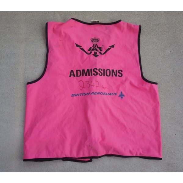 画像2: RIAT参加ブリティッシュ・エアロスペース社スタッフ用識別ベスト