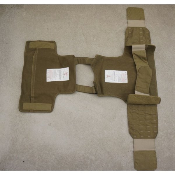 画像3: 米軍放出サファリランド製ボディアーマー カーキLARGE-LONG(米海軍特殊部隊使用タイプ)