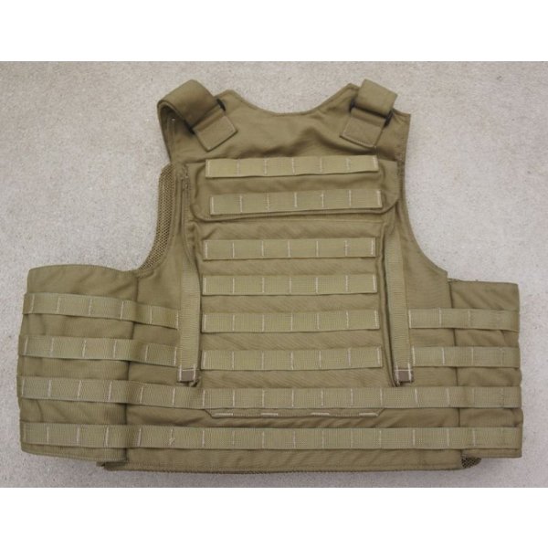 画像2: 米軍放出サファリランド製ボディアーマー カーキLARGE-LONG(米海軍特殊部隊使用タイプ)