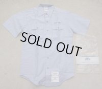 米軍 米海軍ユーティリティワークシャツ半袖仕様MEDIUM新品