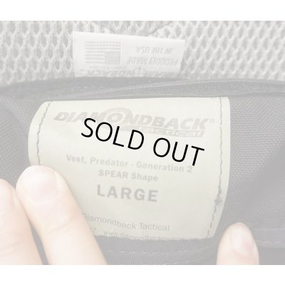 画像6: ダイヤモンドバックRBVP(プレデター)Gen2ボディアーマー黒 新品