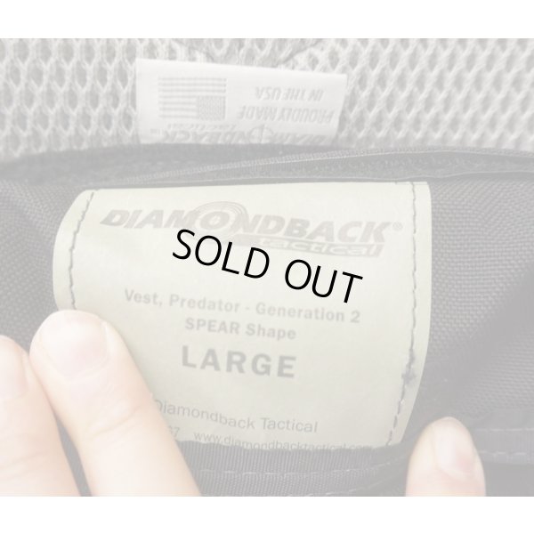 画像6: ダイヤモンドバックRBVP(プレデター)Gen2ボディアーマー黒 新品