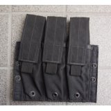イーグルTAC-V3-D・スナイパーベスト用MP5マガジンパネル黒 新品