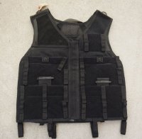 イーグル TAC-V1タイプモジュラーベスト黒MEDIUM新品(日本警察特殊部隊使用タイプ)