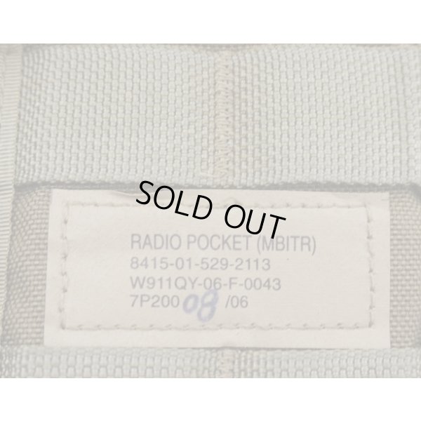 画像3: 米軍アライドSFLCS MBITRラジオポーチ カーキ新品