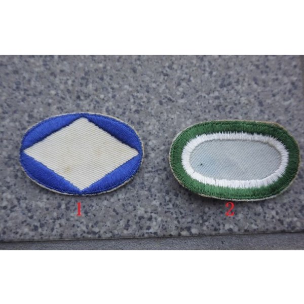 画像1: 米軍 米陸軍空挺部隊パラオーバル カットエッジタイプ各種 新品