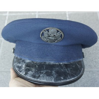 画像1: 米軍 米空軍ベルナルド製テーラーメイド制帽サイズ7 1/4