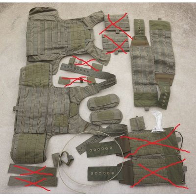 画像6: US MARSHAL放出イーグルLE仕様UAVボディアーマーRG LARGE