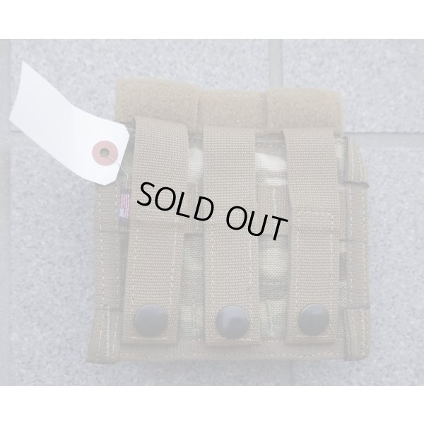 画像3: ダイヤモンドバック トリプルピストルマガジンポーチMULTICAM迷彩 新品