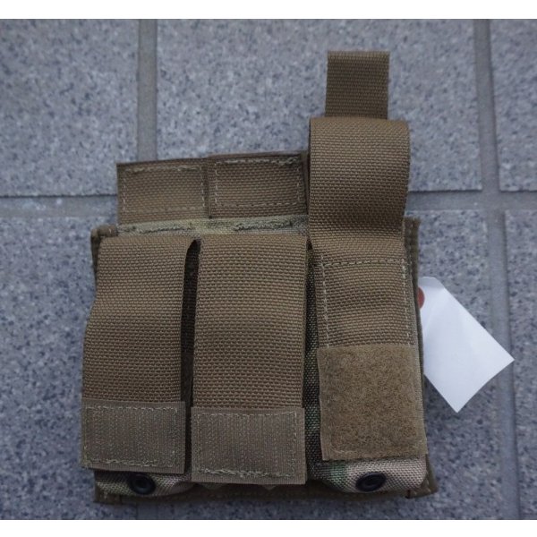 画像2: ダイヤモンドバック トリプルピストルマガジンポーチMULTICAM迷彩 新品
