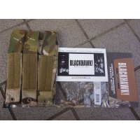 ブラックホークSTRIKEトリプルMP5マガジンポーチMULTICAM迷彩 新品