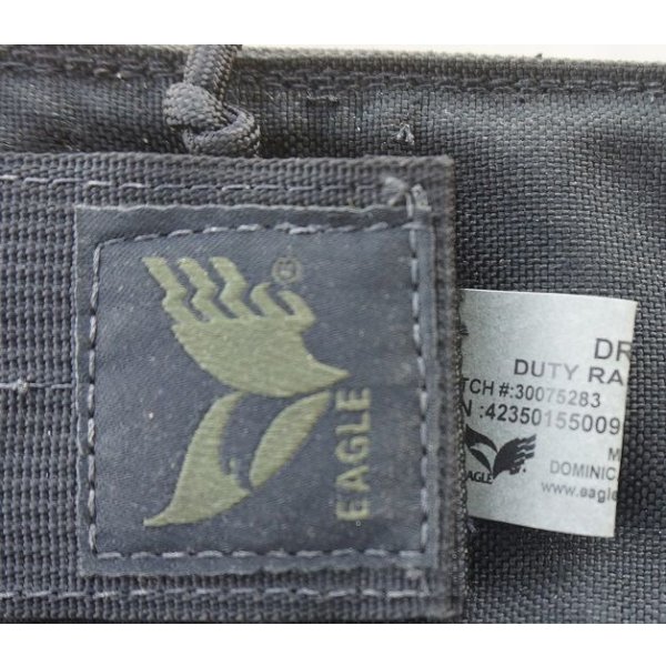 画像3: イーグル デューティラジオポーチ黒 新品