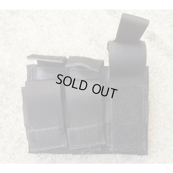 画像2: ダイヤモンドバック トリプルピストルマガジンポーチ黒 新品