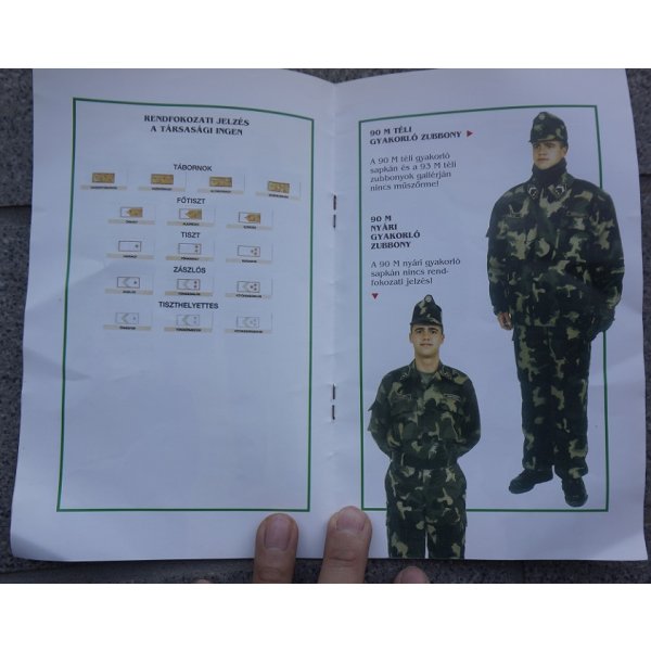 画像3: ハンガリー軍 徽章・被服規定マニュアル