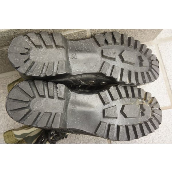 画像3: 輸出用韓国製?ヌードルパターン迷彩ジャングルブーツ5R新品