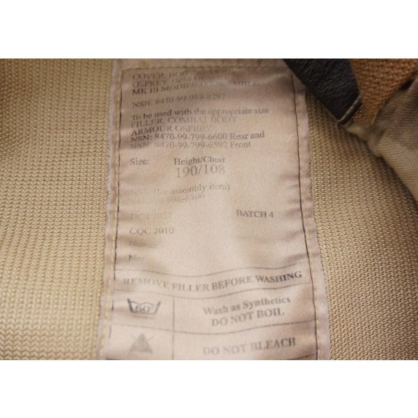 画像3: 英軍オスプレイmk3ボディアーマーカバーDDPM迷彩190/108