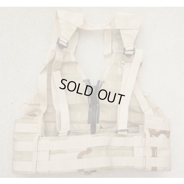 画像2: 米軍MOLLEII FLCベスト 3Cデザート迷彩 後期型 新品