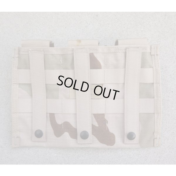 画像2: 米軍MOLLEII 3マグキャリア3Cデザート迷彩 新品