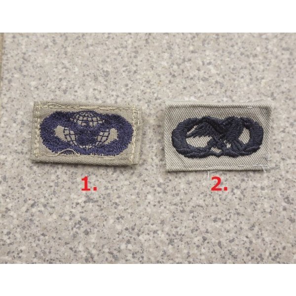 画像1: 米軍 米空軍ABU用スキルパッチ各種